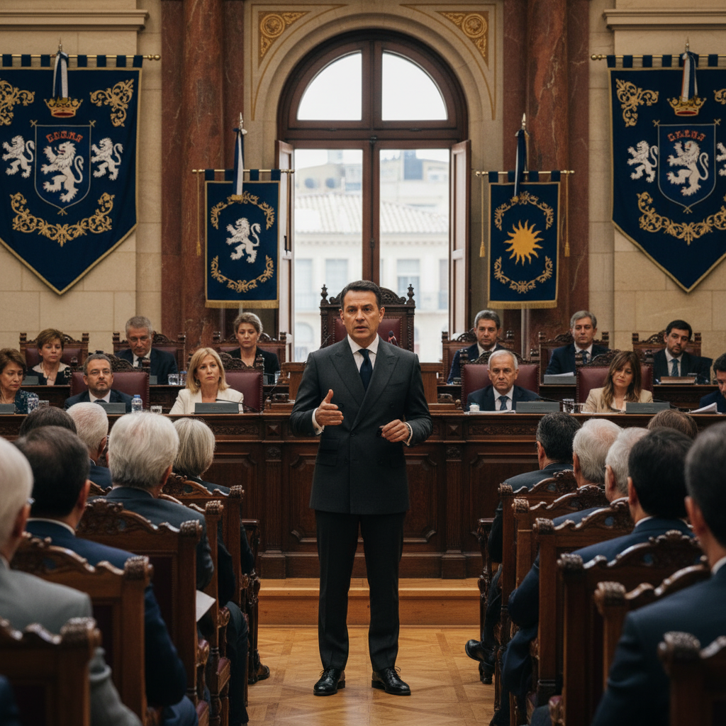 Don Rafael summons the Nationalist congress to conscience and continuity